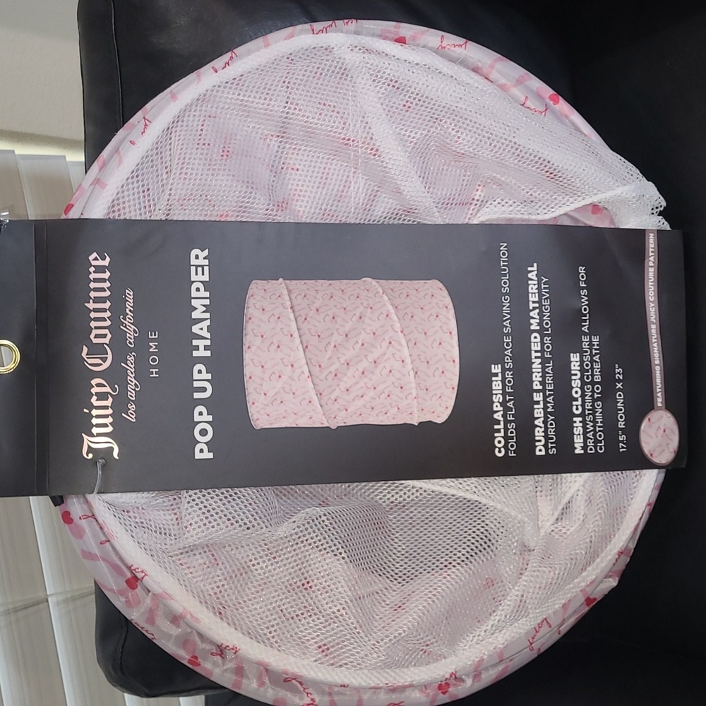 Juicy Couture Pink Pop Up Hamper - Picture 5 of 12